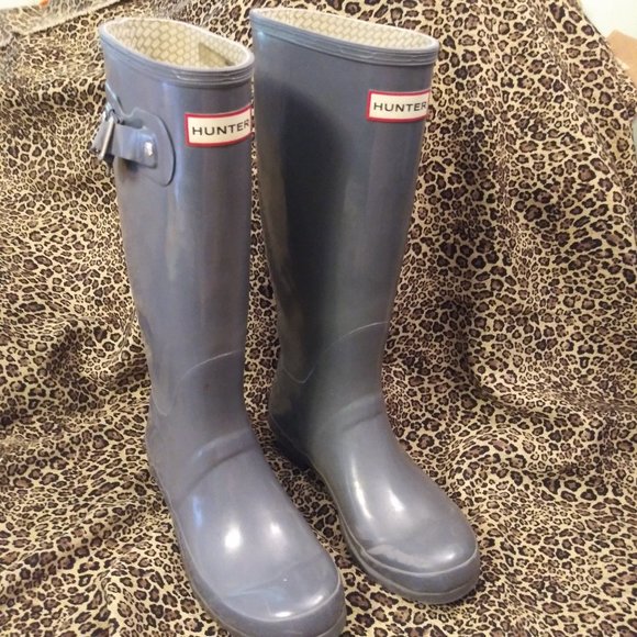 Hunter Shoes - 2627 Size 6M Hunter Tall Rain Boots